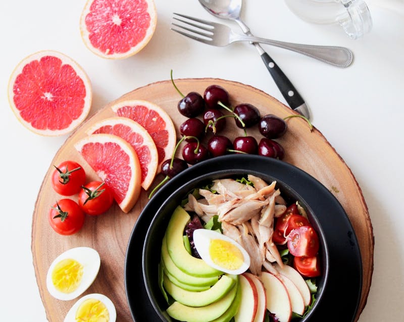 a healthy meal