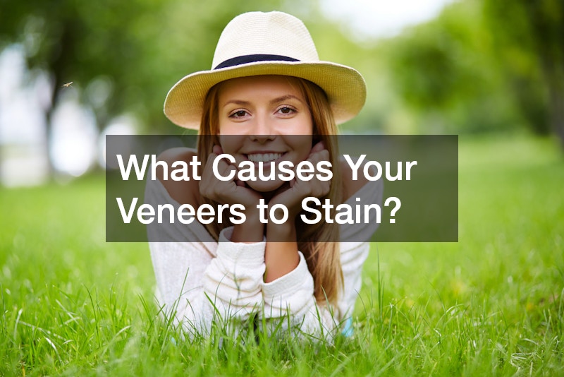 What Causes Your Veneers to Stain?